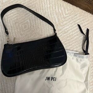 JW PEI black purse